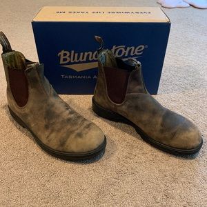Blundstone #585 Men’s Classics Chelsea Boots Rustic Brown US 10